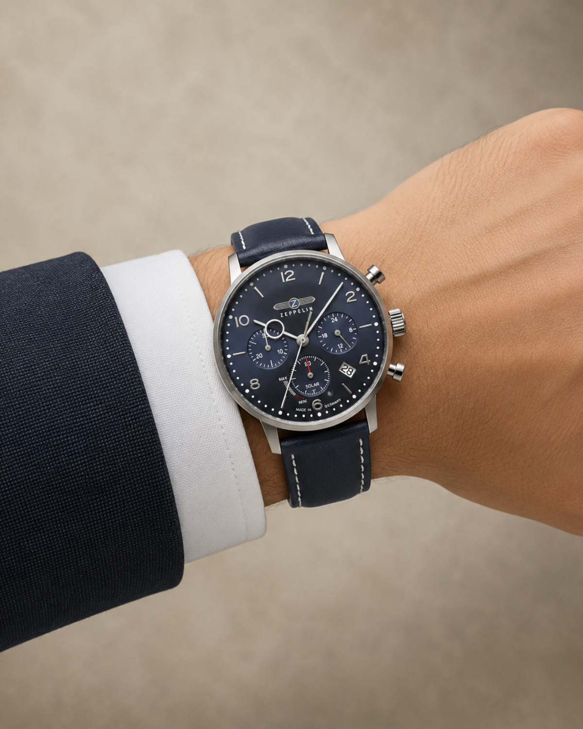 Chronograph Watch — Norwood Aviator Heritage (Blue)