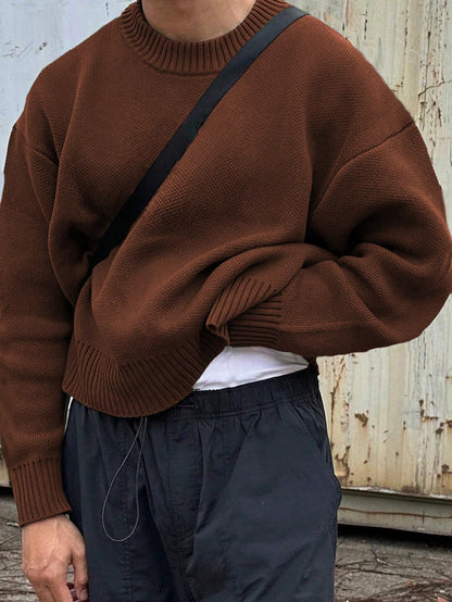 Old Money Casual Knit Sweater