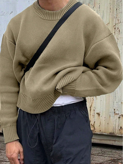 Old Money Casual Knit Sweater