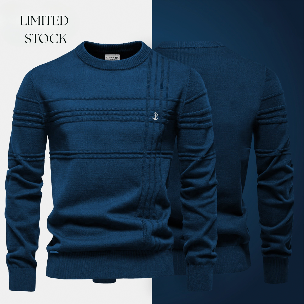 Modern Crew Neck Knit