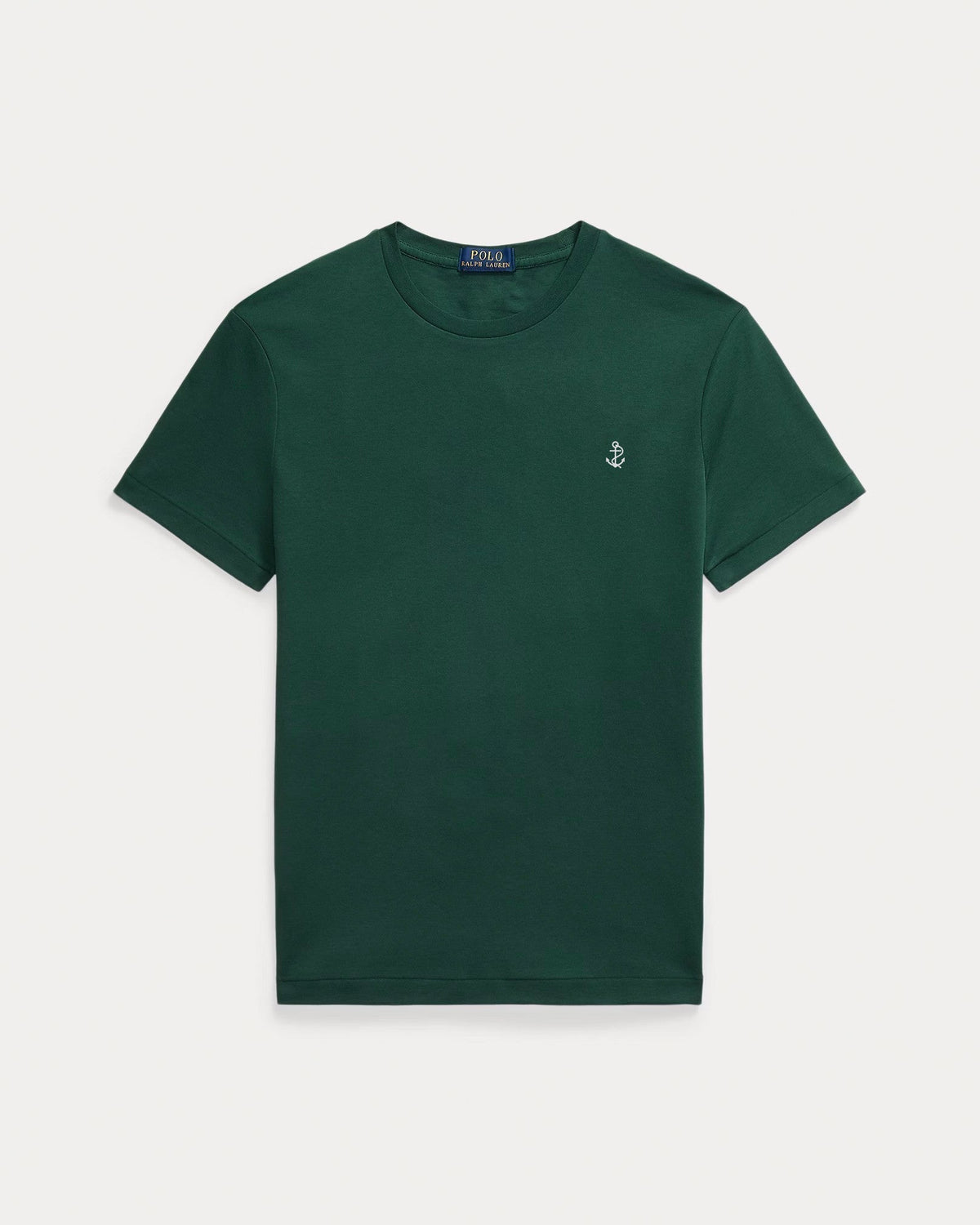Slim fit jersey crew neck t-shirt   - Vintage Pine