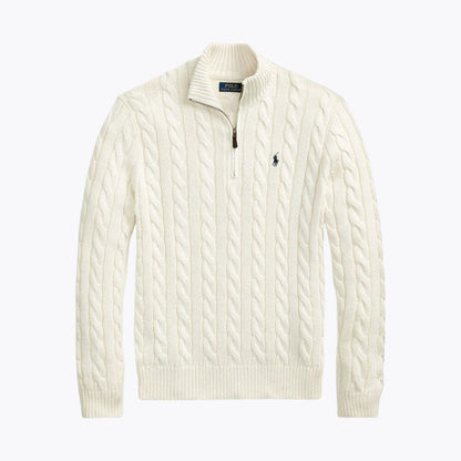 Men’s Heavyweight Quarter-Zip Knit Sweater