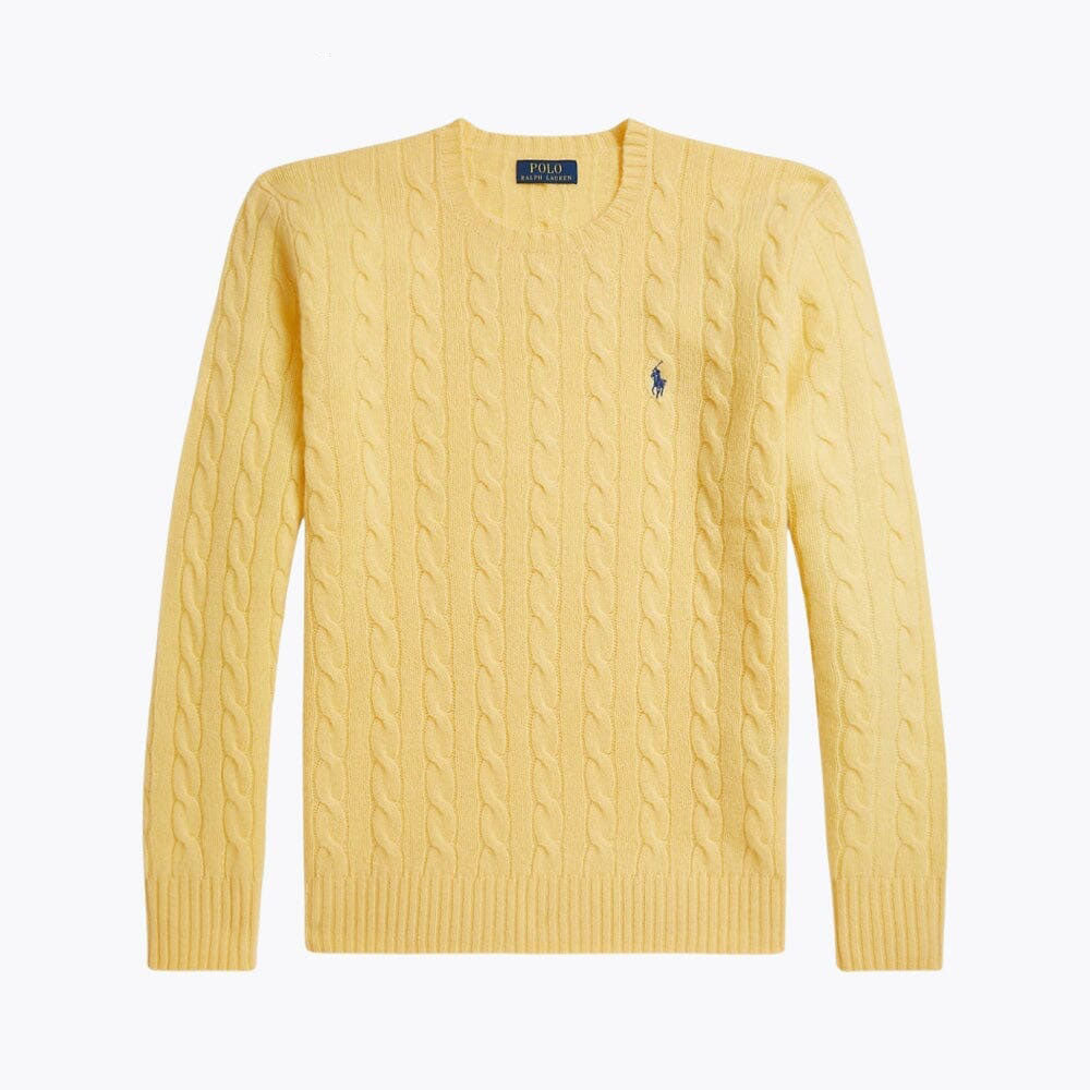 Men’s Wool Cashmere Blend Crewneck Sweater