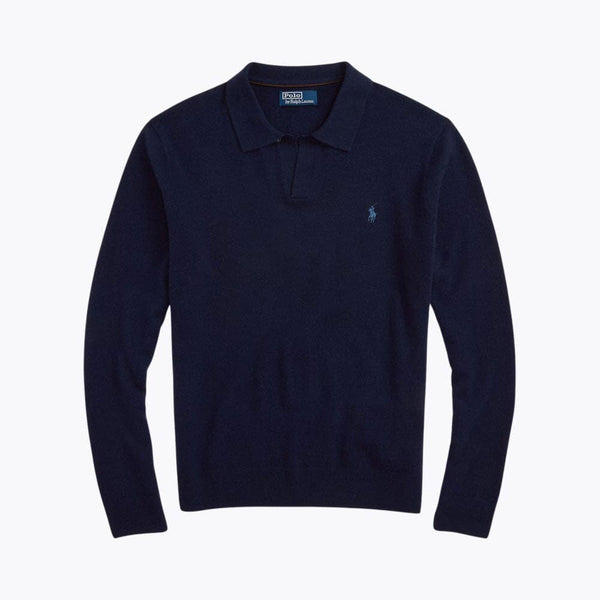 Men’s Regular Fit Wool Collared Sweater