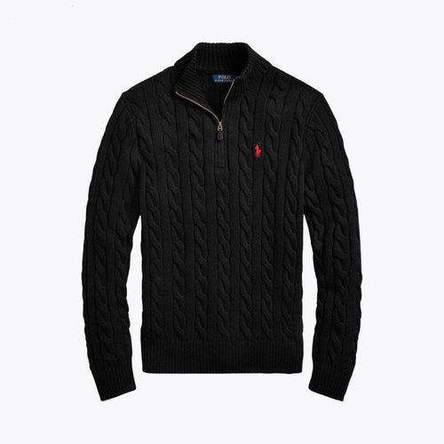 Men’s Heavyweight Quarter-Zip Knit Sweater