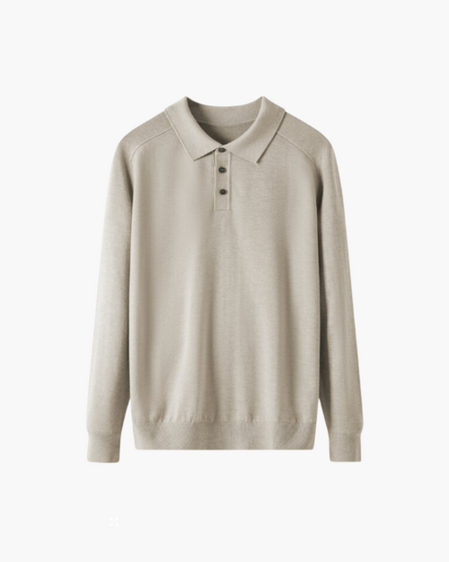 100% Premium Wolle Polo