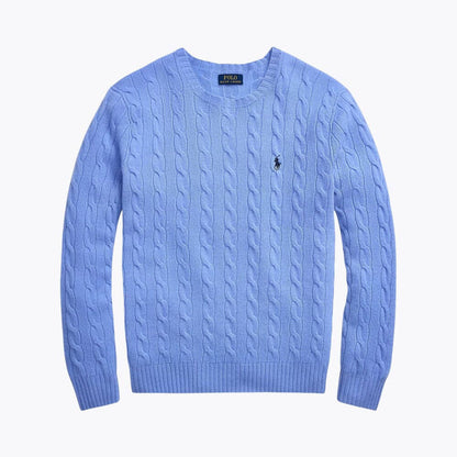 Men’s Wool Cashmere Blend Crewneck Sweater