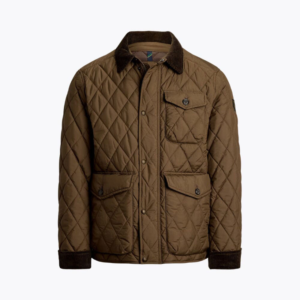 Men’s Quilted Water-Repellent Insulated Jacket