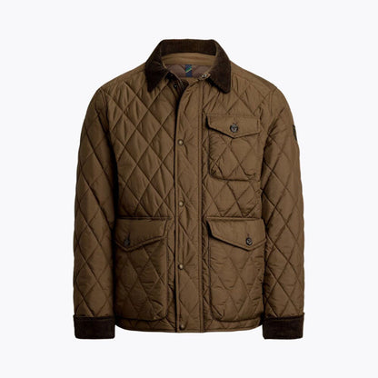 Men’s Quilted Water-Repellent Insulated Jacket