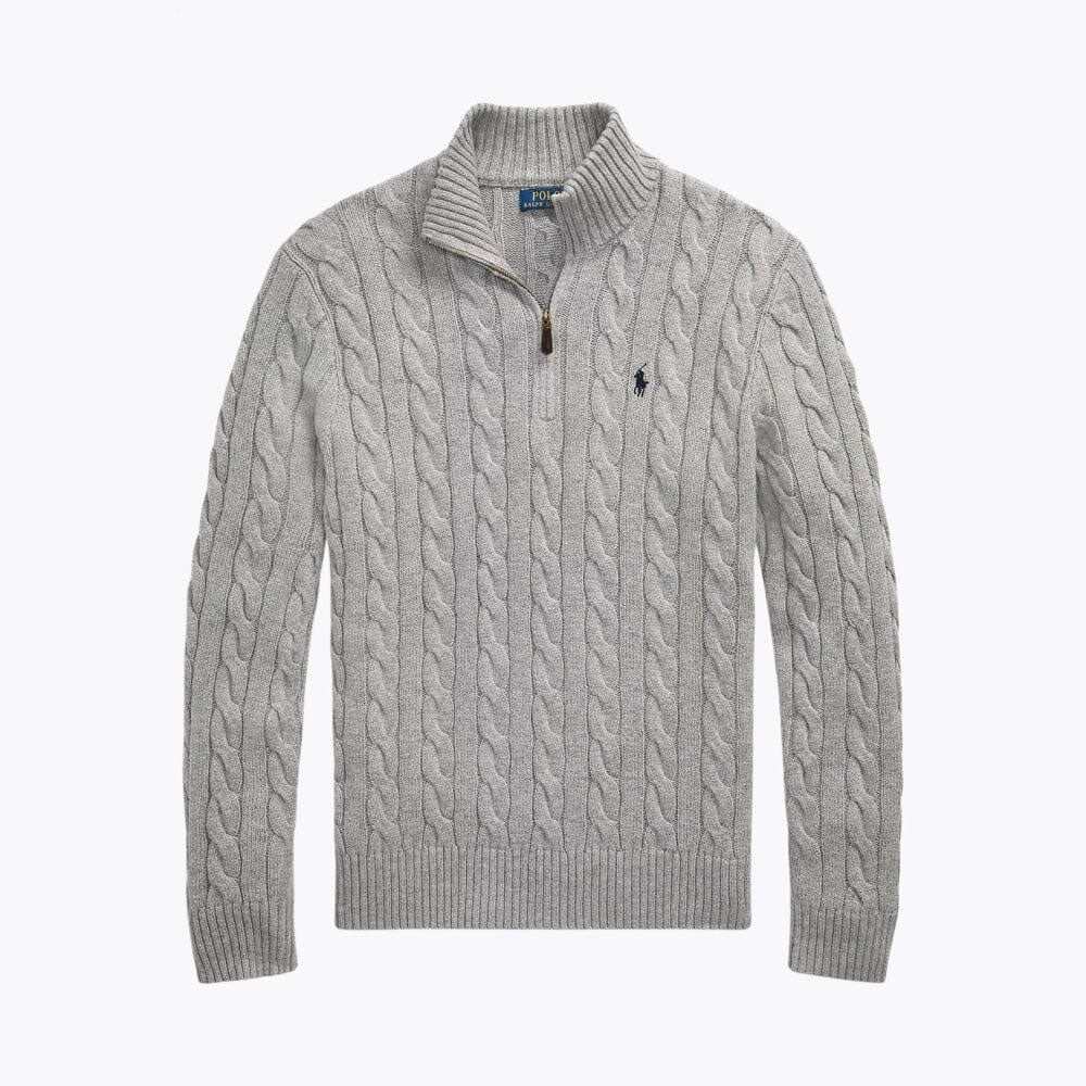Men’s Heavyweight Quarter-Zip Knit Sweater