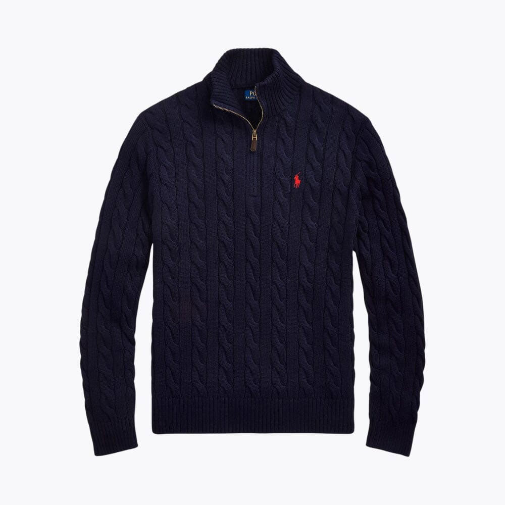Men’s Heavyweight Quarter-Zip Knit Sweater