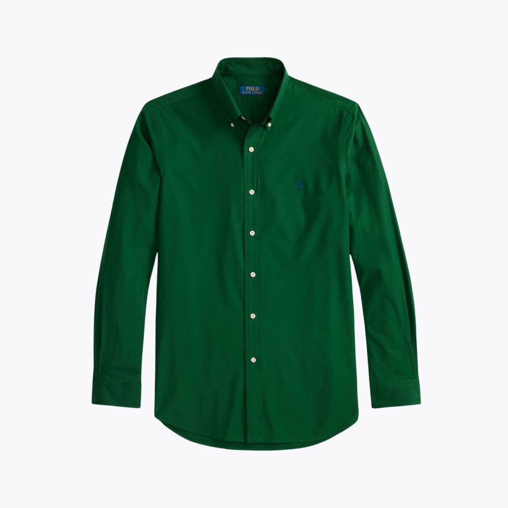 Men’s Stretch Cotton Poplin Button-Down Shirt