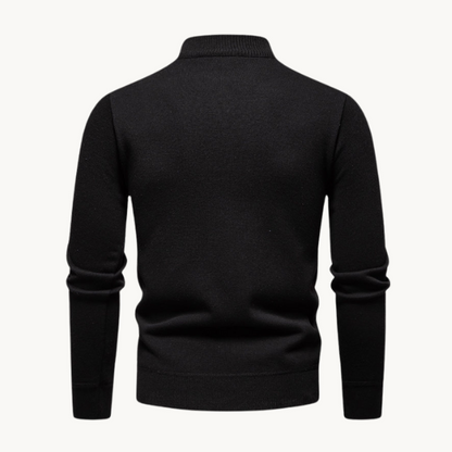 Classic Zip Pullover - Sweater