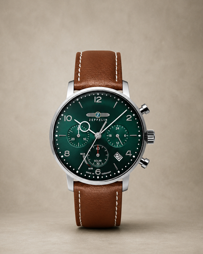 Chronograph Watch — Norwood Aviator Heritage (Green)