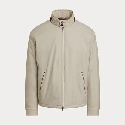 Men’s Water-Resistant Insulated Trench Jacket