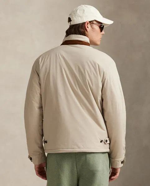 Men’s Water-Resistant Insulated Trench Jacket