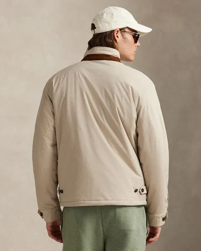 Men’s Water-Resistant Insulated Trench Jacket