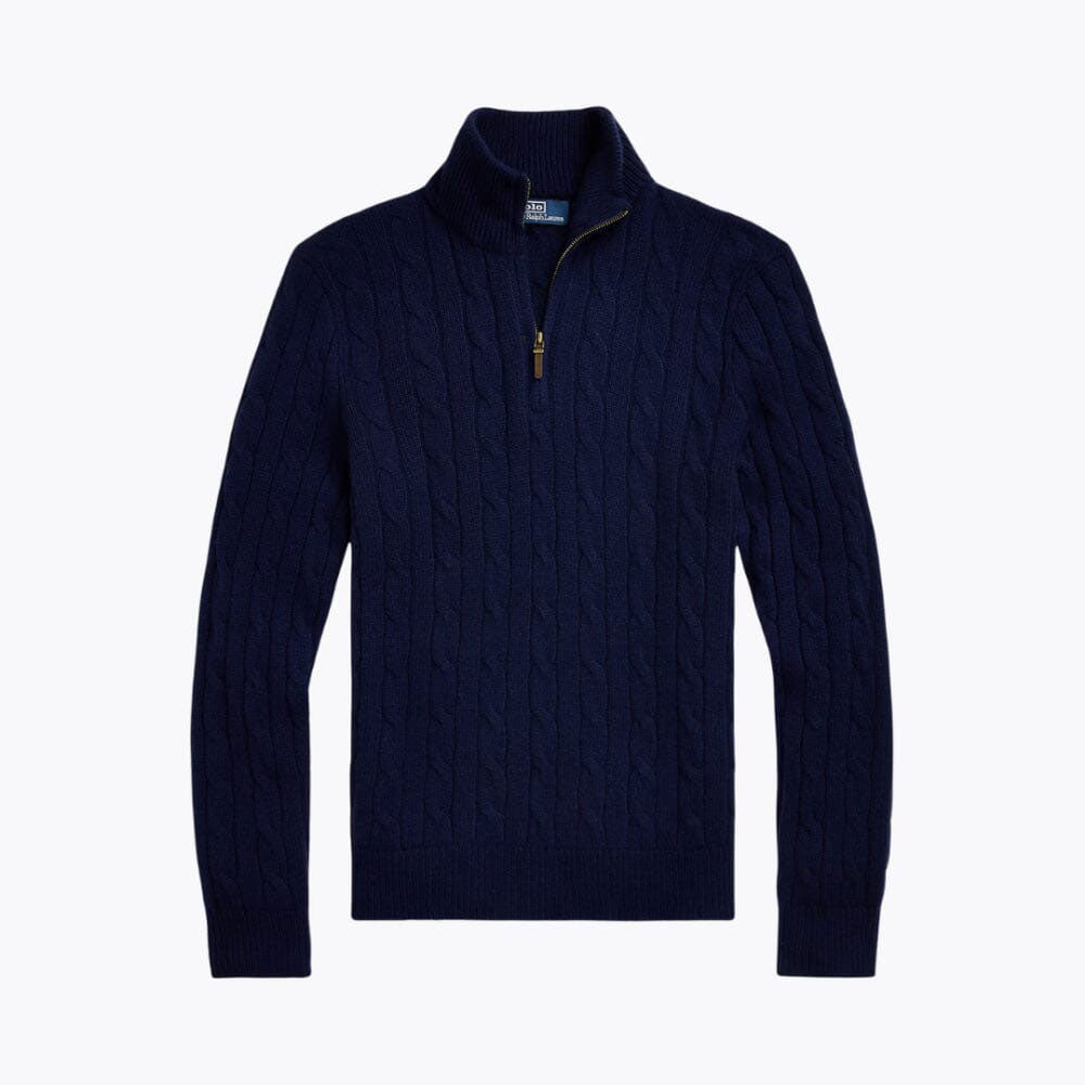 Men’s Premium Quarter-Zip Knit Sweater