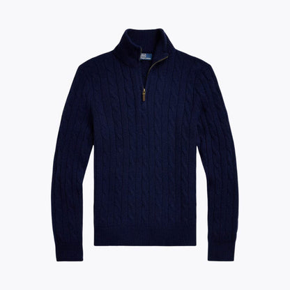 Men’s Premium Quarter-Zip Knit Sweater