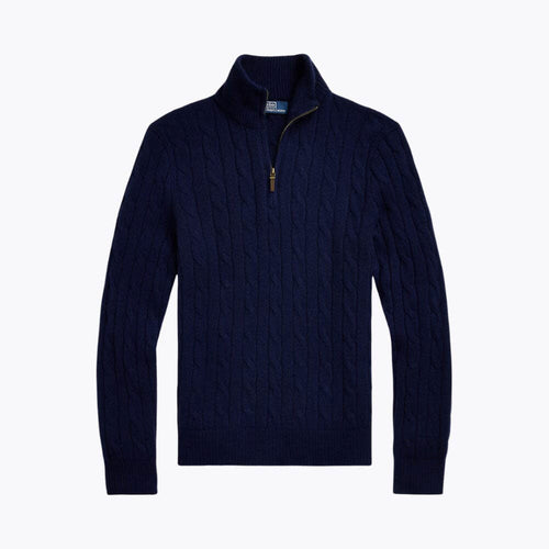Men’s Premium Quarter-Zip Knit Sweater