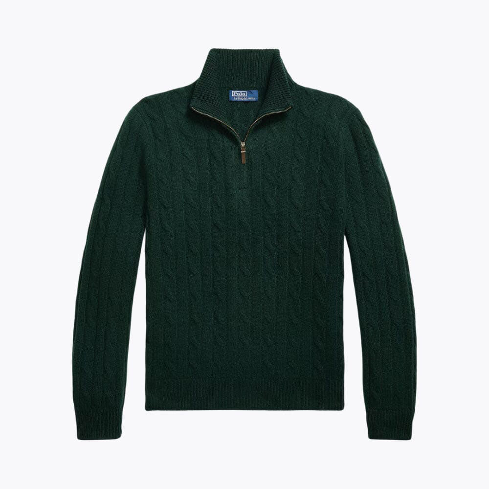 Men’s Premium Quarter-Zip Knit Sweater