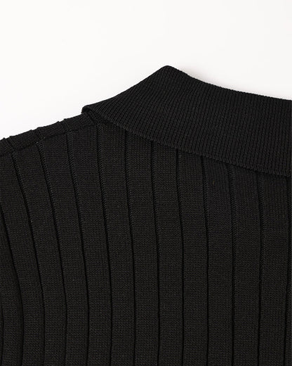 GIMCHEON Knitted Polo Shirt