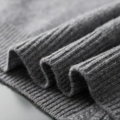 Old Money Pure Cashmere Zip Cardigan