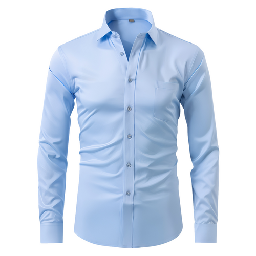 Old Money Stretch Button-up Shirt