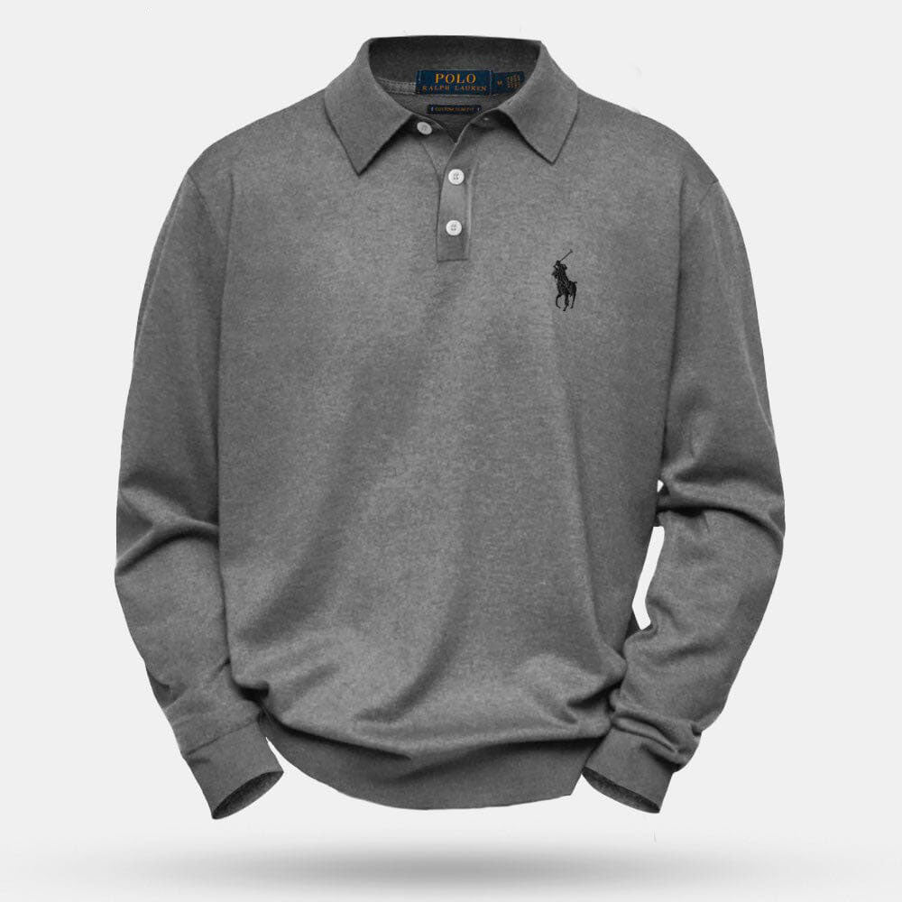 Men’s Premium Wool Knit Crewneck Sweater