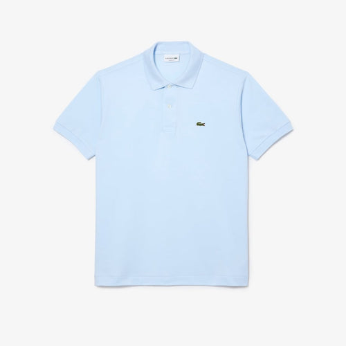 Pique Cotton Polo Shirt blue
