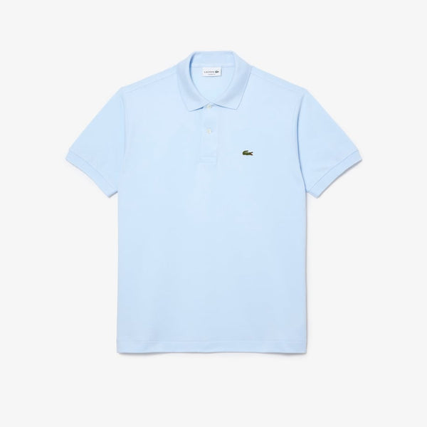 Pique Cotton Polo Shirt blue