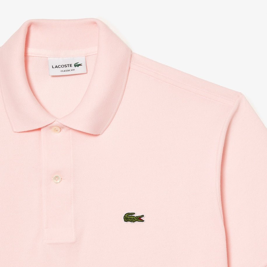 Pique Cotton Polo Shirt pink