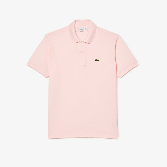 Pique Cotton Polo Shirt pink