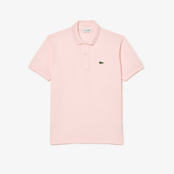 Pique Cotton Polo Shirt pink