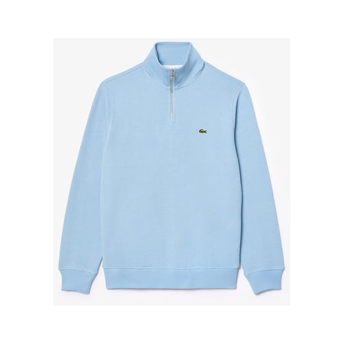 Zippered Stand Up Collar Sweat