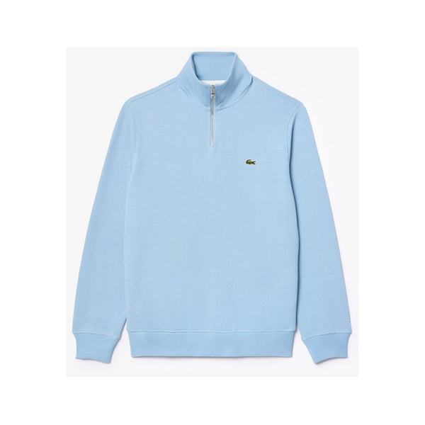 Zippered Stand Up Collar Sweat