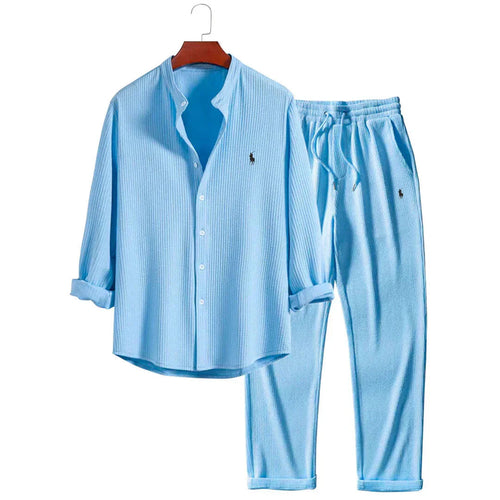 Men’s Refined Casual Two-Piece Set