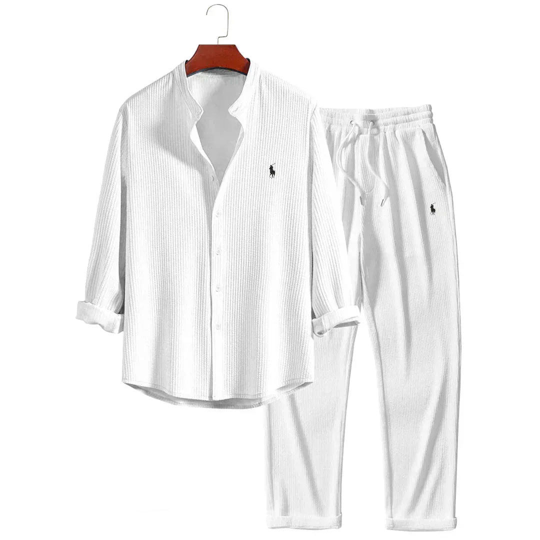Men’s Refined Casual Two-Piece Set