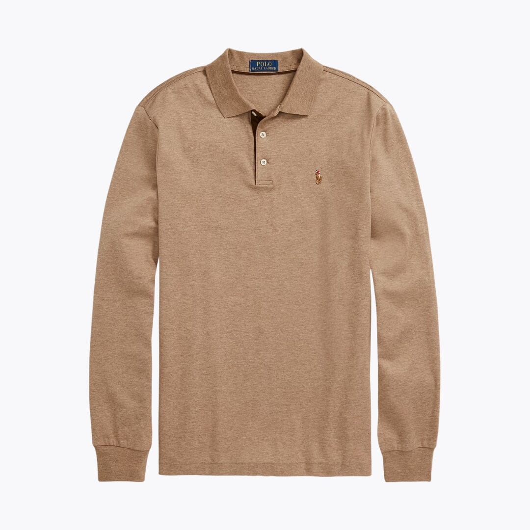 Men’s Long Sleeve Cotton Collared Shirt