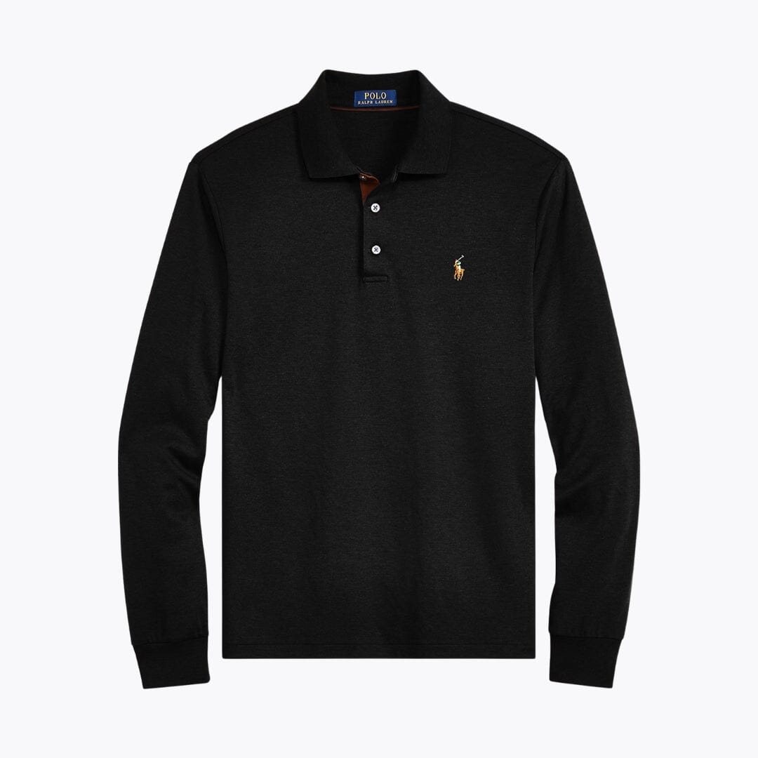 Men’s Long Sleeve Cotton Collared Shirt
