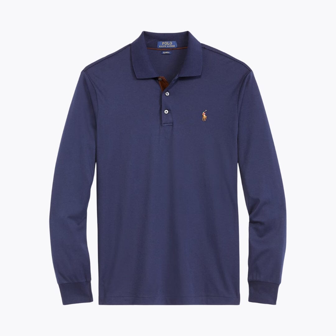 Men’s Long Sleeve Cotton Collared Shirt
