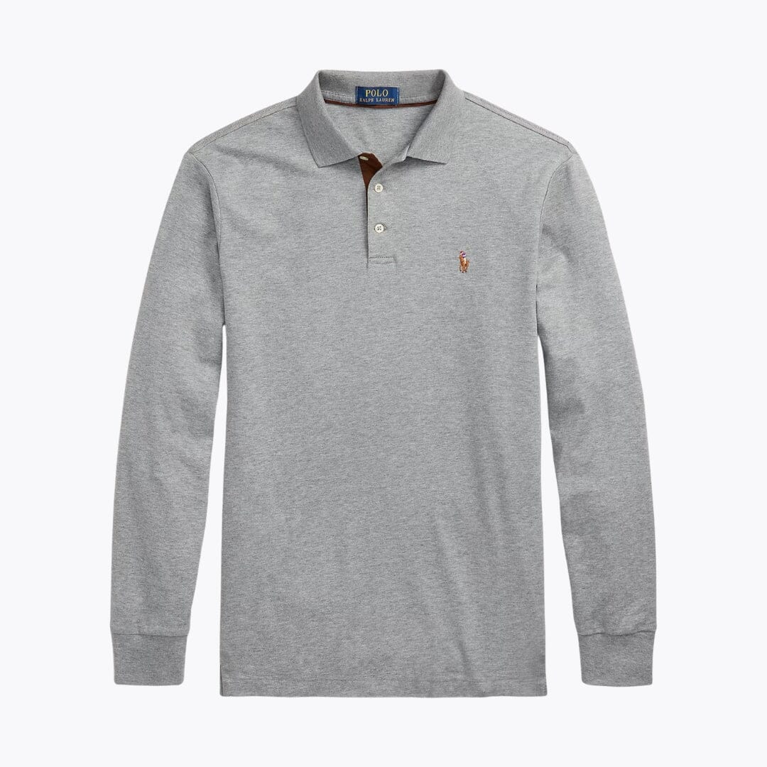 Men’s Long Sleeve Cotton Collared Shirt