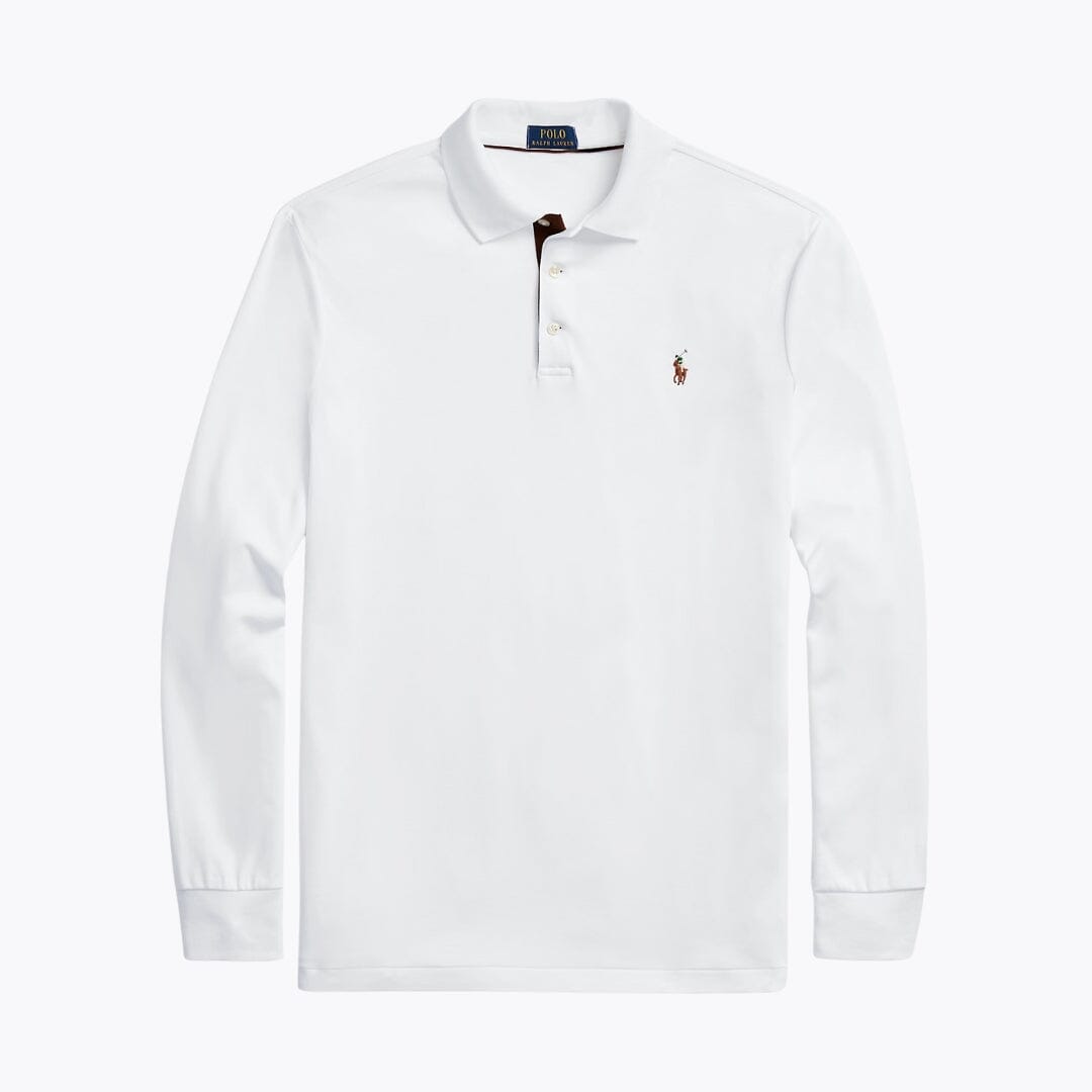 Men’s Long Sleeve Cotton Collared Shirt