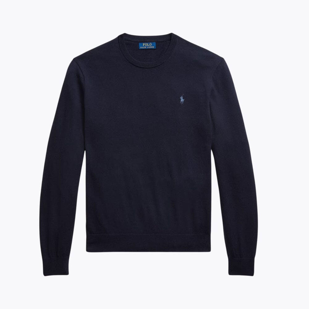 Men’s Cotton Cashmere Blend Crewneck Sweater