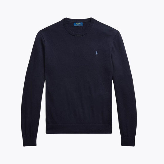 Men’s Cotton Cashmere Blend Crewneck Sweater