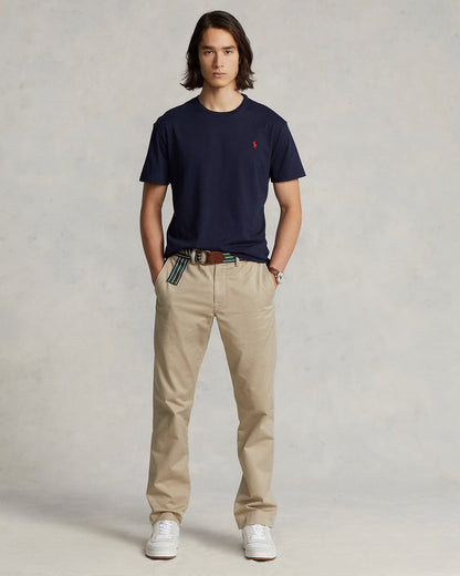 Men’s Slim Fit Cotton Crewneck T-Shirt Navy blue