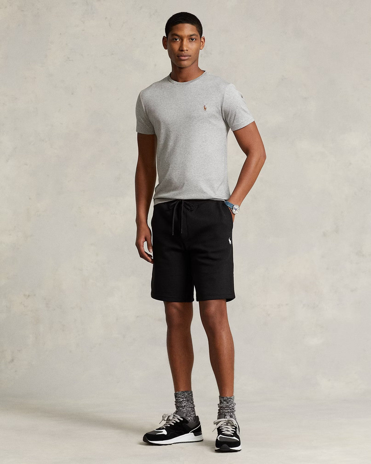 Men’s Slim Fit Cotton Crewneck T-Shirt Gray