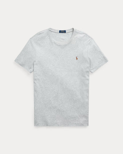 Men’s Slim Fit Cotton Crewneck T-Shirt Gray