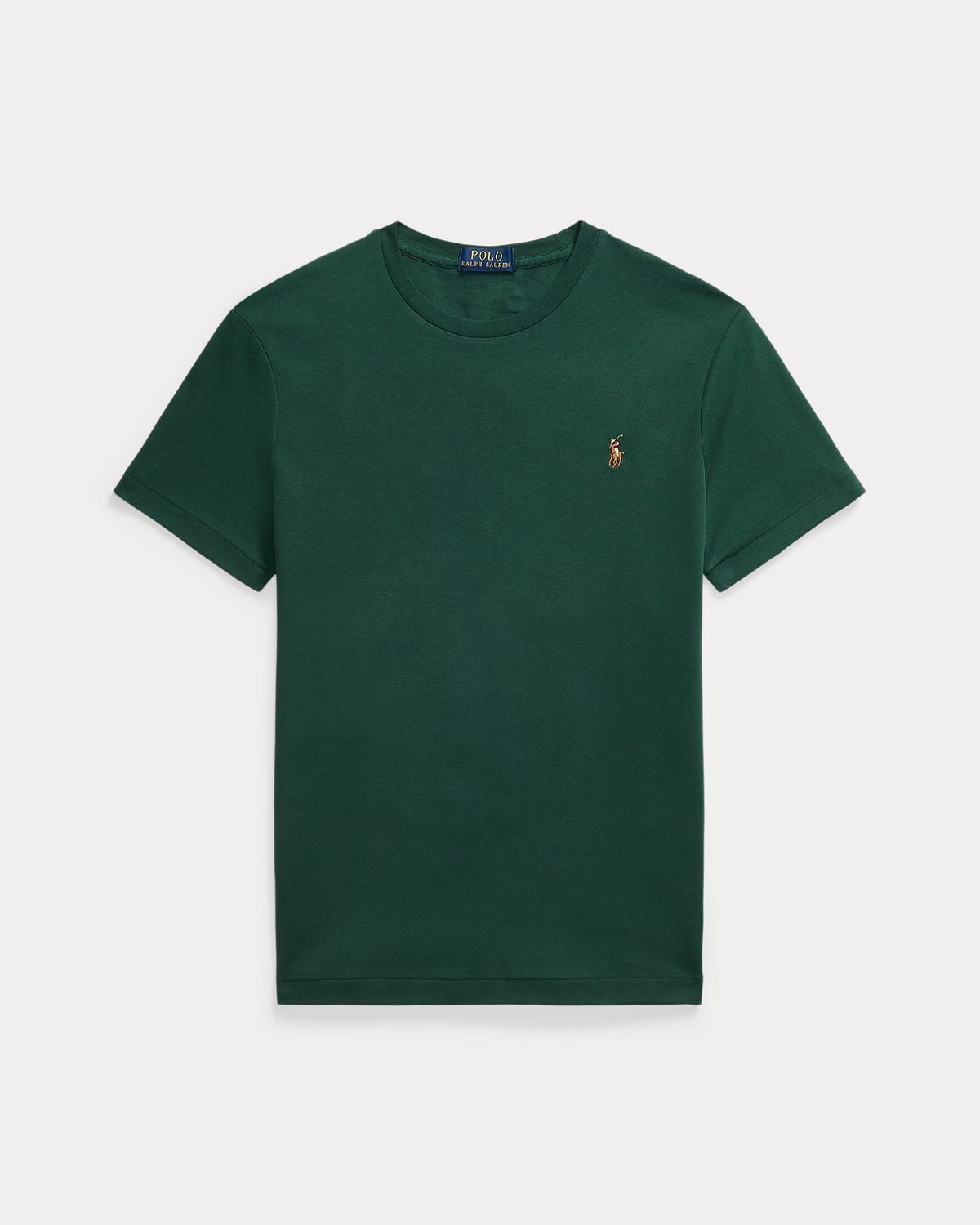 Men’s Slim Fit Cotton Crewneck T-Shirt Green