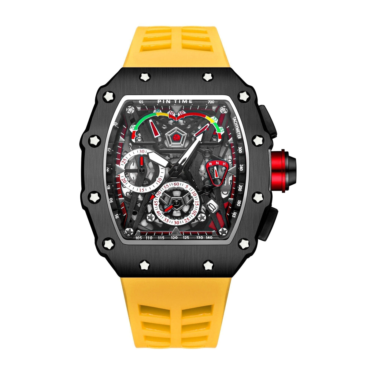 POEDAGAR Watch Pintime 42mm